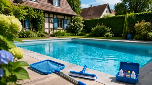 Entretien et nettoyage de piscine chez les particuliers dans le Bas-Rhin